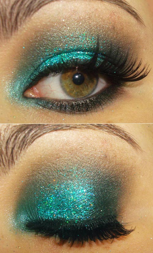 maquiagem-glitter-verde-dailus