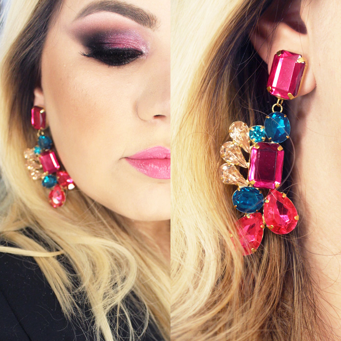 Tutorial – maquiagem especial para Outubro Rosa 8 brinco