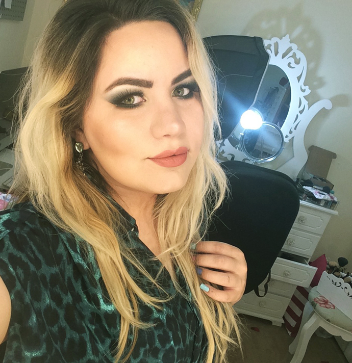 Tutorial – maquiagem verde Natalina 5 foto 2