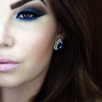 Tutorial - maquiagem azul poderosa por Evelyn Conversani