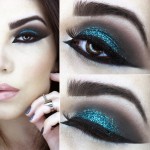 Tutorial Carnaval - make árabe com glitter e delineado