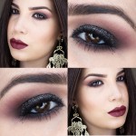 Tutorial - olho esfumado poderoso com batom Ursula