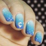 Tutorial - unhas Anoitecer de Verão