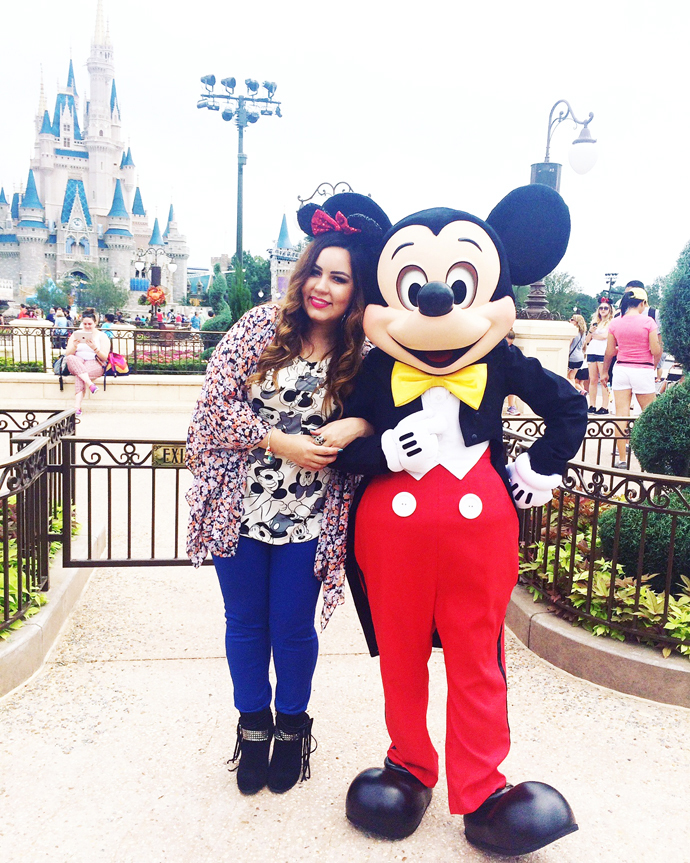 O Mickey me achou fofinha <3