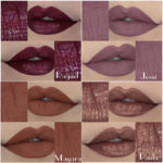 Batons novos da linha Bruna Tavares e mais comparativos