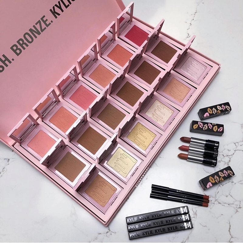 Os novos blushes, bronzers e iluminadores da Kylie Cosmetics