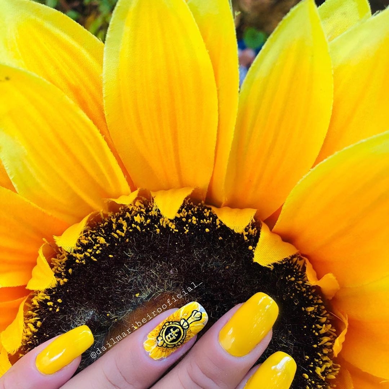 Nail Art ? Coleção SUNFLOWER