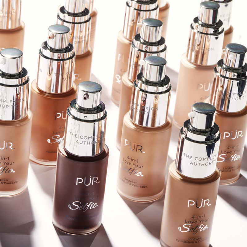 Pür Cosmetics Lança 100 Cores de Base