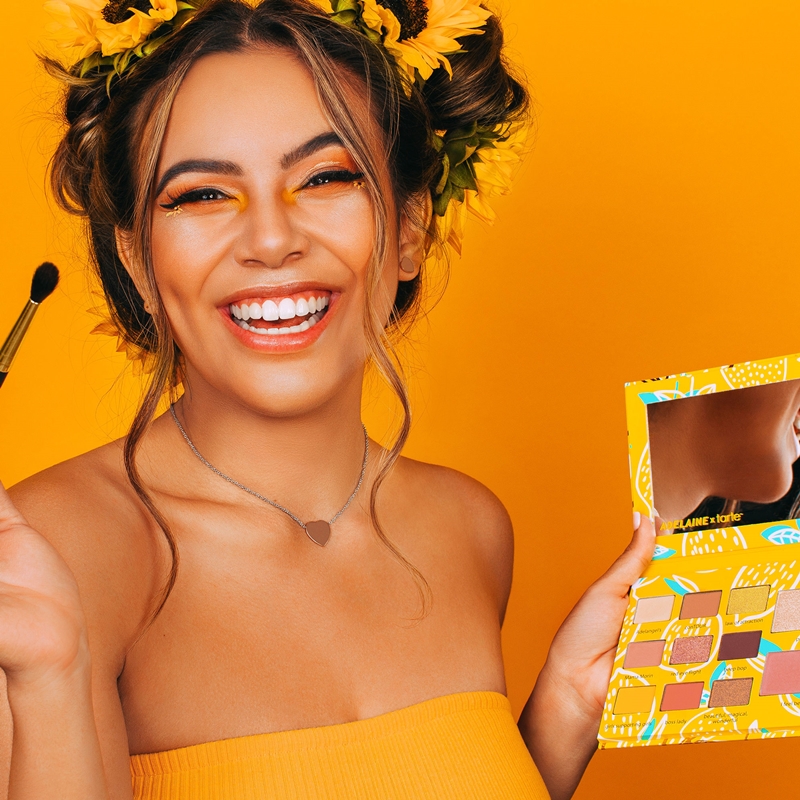 A nova paleta da Tarte Cosmetics em tons de girassol