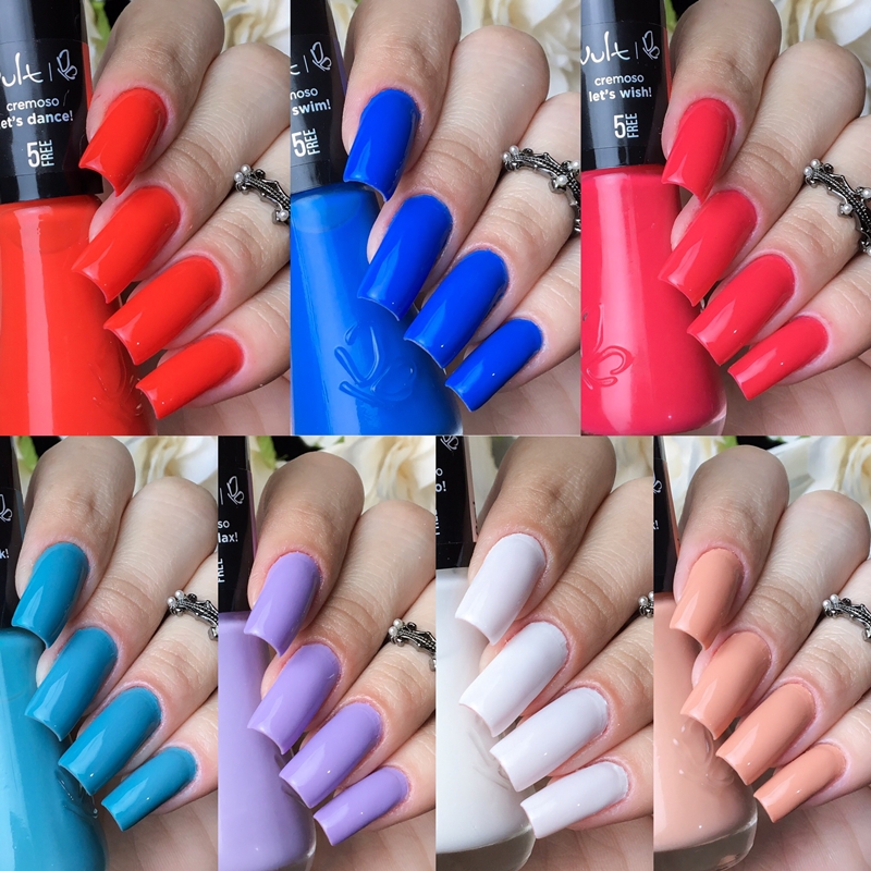 Swatches Coleção Viva o Verão da Vult