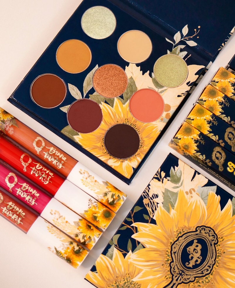 Coleção BT Sunflower por @keepmylipstick