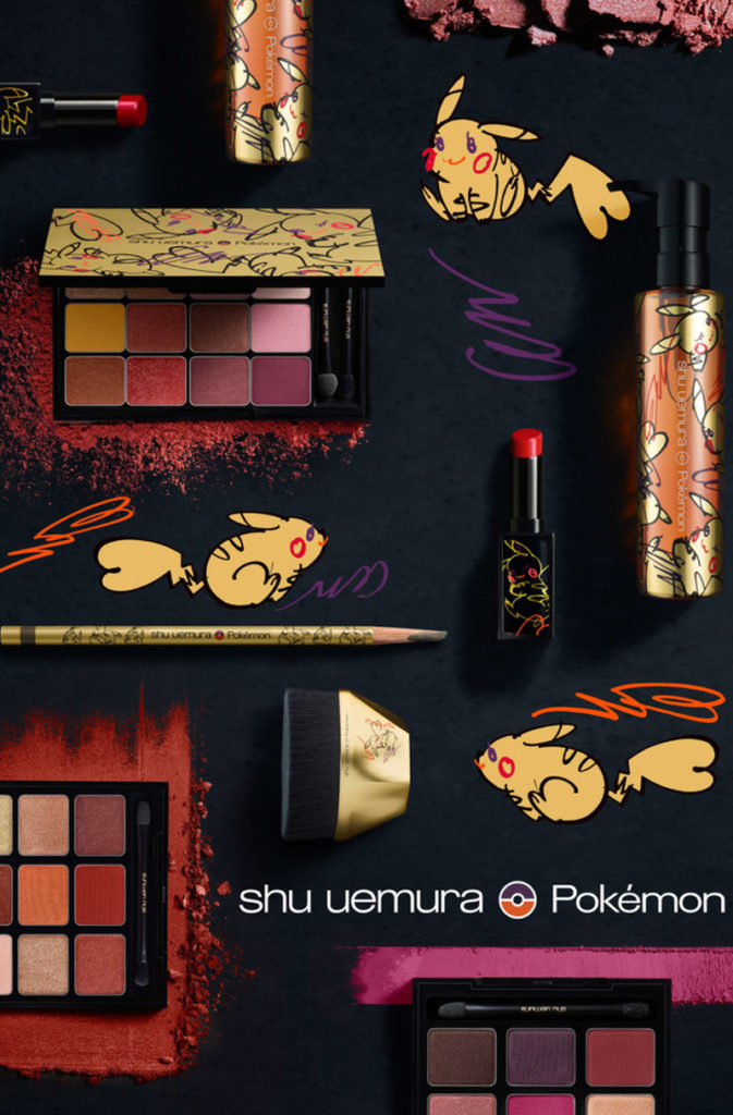 Shu Uemura Lança Coleção de Maquiagem do Pokémon