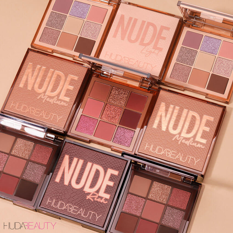 Huda Beauty Lança as Paletas Nude Obsessions