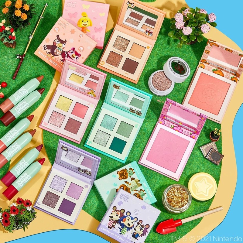 A Coleção Da ColourPop Inspirada Em Animal Crossing