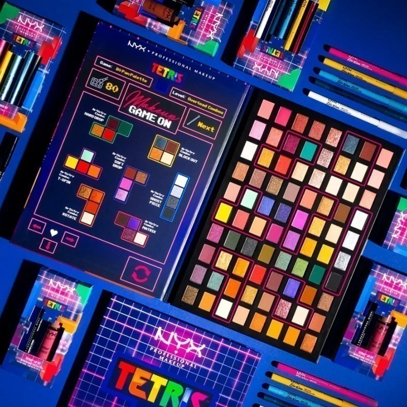 NYX Lança Coleção De Make Inspirada Em Tetris